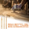 MILANQW Jumbo Solid Wooden Crochet Hooks Set of 3 3