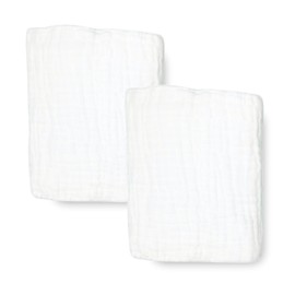 Shikakui Swaddle White [Tanaka Gauze] Gentle Gauze Bag Included, 100% Cotton, Easy to Dry Square, Approximately 28.3 x 28.3 inches (72 x 72 cm), Cotton, Soft, Fluffy