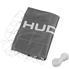 Hudora 75951 Football Goal Net 213 cm Replacement Net, white, 213 cm