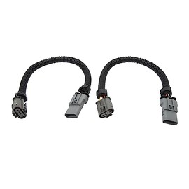 Tbest 2pcs O2 Sensor de Oxígeno Arnés de Extensión 53300 02 Reemplazo Directo para Express Silverado Suburban Tahoe Yukon Escalade Sierra Cotón de Con