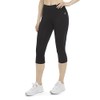 Energy Zone Women's Cotton Stretch High Waist Crop Legging, Deep