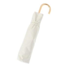 Maison de Fleur 08000607800 Women's Umbrella, Light Filtering & UV CUT Folding Umbrella, Off-White, white (off-white), F