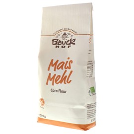 Bauck Corn Flour, Whole Grain, Gluten-Free, 500 g