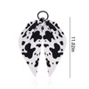 Cow Print Elastic Hair Ties for Women Rabbit Bunny Ear