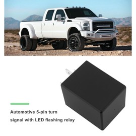 Briny River Pack of 2 EP27 Indicator Relay 5-Pin Automatic Electronic LED Flasher Relay Compatible with Ford F-250 F-350 F-450