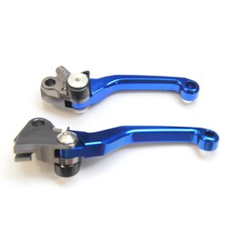 HYEPIVOT for YZ125 YZ250 2008-2014 Clutch Brake Pivot Levers Dirt Bike Blue