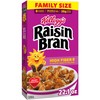 Kellogg’s Raisin Bran Breakfast Cereal, High Fiber, 28g Whole Grain,