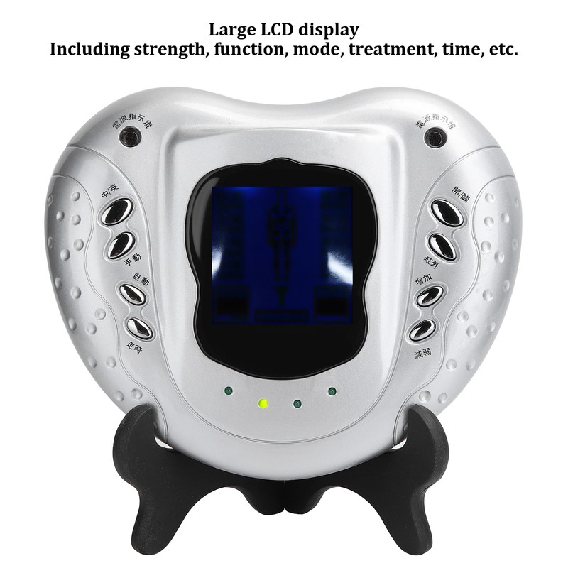Multifunctional Electric Pulse Massager Electrode Pads TENS Body Muscle Stimulator