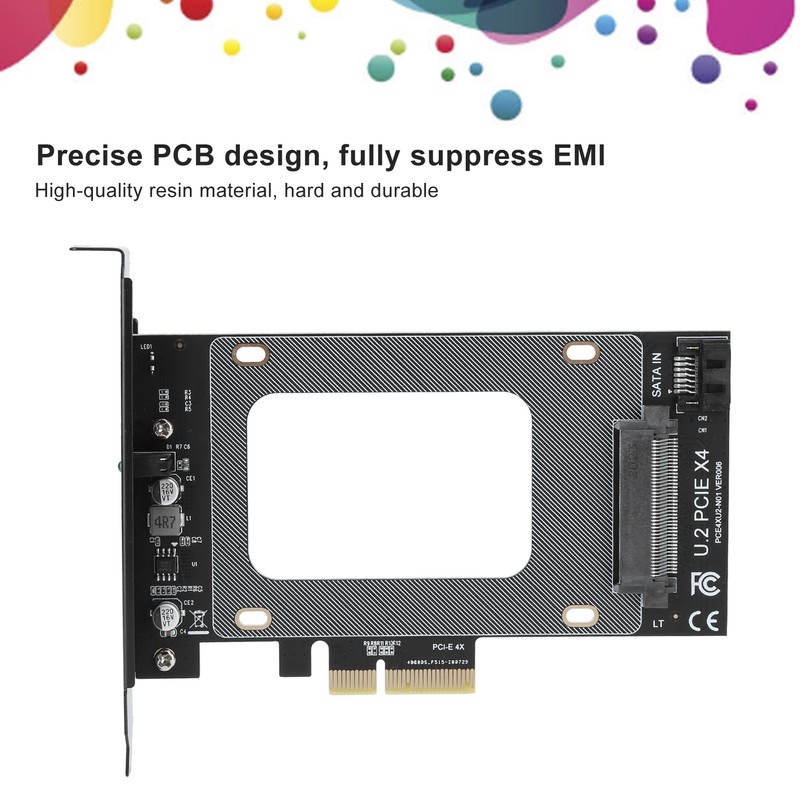 U.2 Adapter to SFF8639 Adapter Card PCIE Converter Expansion Board