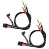 Hi-Tech XT60 to Banana Plug Connector Cable for 2S HMJ464-2P