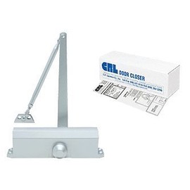 C.R. LAURENCE PR42A CRL Aluminum Adjustable Spring Power Size 2 - 5 Surface Mount Door Closer