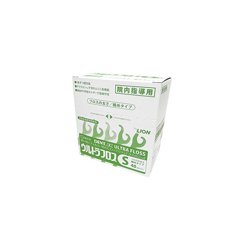 Lion DENT.EX Ultra Floss, S, Pack of 40