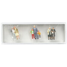 Preiser 10325 Pedestrians Shopping Promenade HO Model Figure