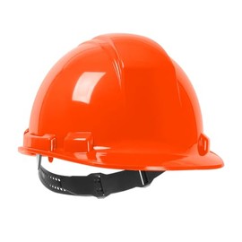 Dynamic Whistler Cap Style Hard Hat, HDPE Shell, ANSI Type 1, Class E, 4-Point Suspension, Pin-Lock Adjustment, Orange (280-HP241-03)