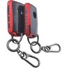 RUNZUIE 2Pcs 4 Buttons TPU Key Fob Cover for 2025