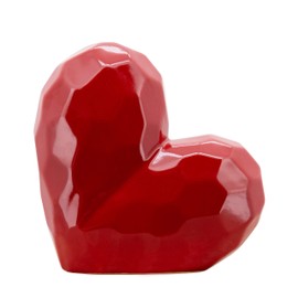 Sagebrook Home 13216-11 8" Red Heart Table Deco, 8"
