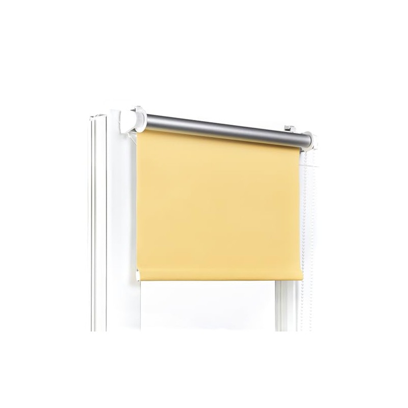 Fenster DEKOR - Roller Blinds for Windows No Drilling Yellow