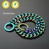 Luxury 12mm Cuban Link Dog Collar - Durable Stainless Steel