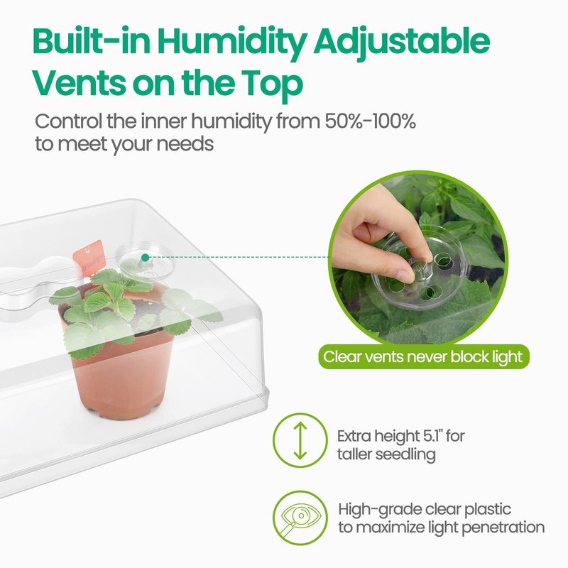 SOLIGT 2 Set 60-Cell Seed Starter Kit - Strong Seed