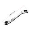 sourcing map Reversible Ratchet Wrench 11/16" x 7/8" Double Box