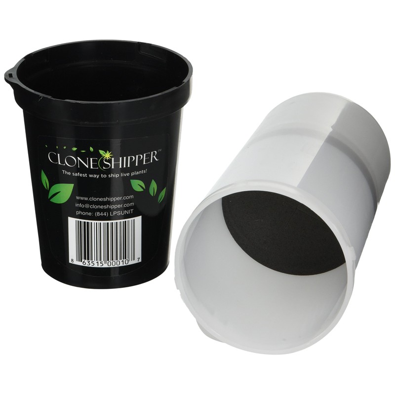 Clone Shipper CSU0001 Plastic Plant Packaging, 10 Inches x 4