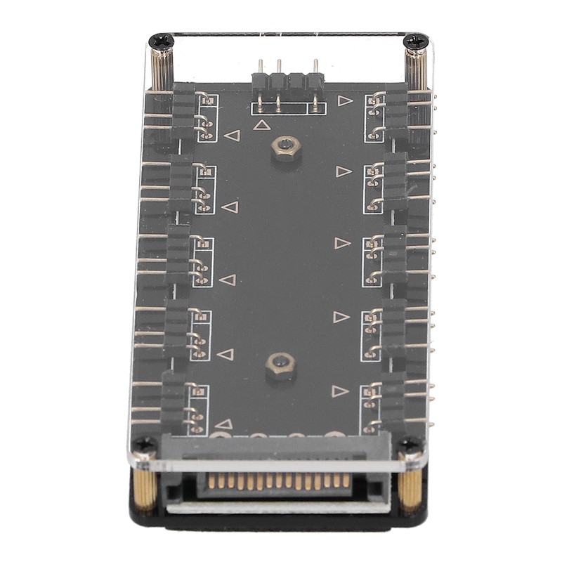 FREEZEMOD RBW Hub Splitter 10-Way Support 5V Lamp with Fan