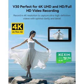 KEXIN 64GB Micro SD Card 10 Pack Micro SDXC UHS-I Memory Card High Speed up to 90MB/s U3 4K UHD with Adapter Full HD, C10, Mini SD Card Expanded Storage for Phones, Action Camera,Drones