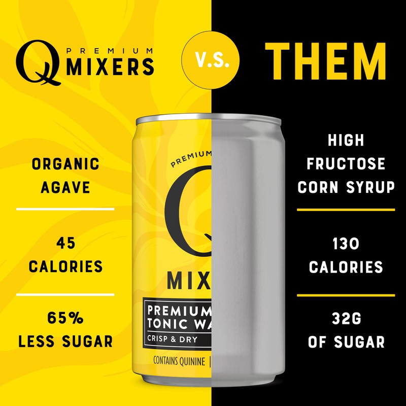 Q TONIC WATER with Real Quinine & Organic Agave -
