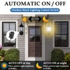 ZDRU 2Pcs Hard-Wired Post Eye Light Control Sensor, 100-277V Auto