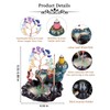 JSDDE Backflow Incense Burner with Chakra Tree of Life Decorative