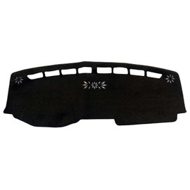 OXANEVN Dash Cover Mat for 2022-2024 2025 Jeep Compass Dashboard Cover Mat Dash Carpet Protector Custom Fit Center Console Cover Sunshade Protector Compass Accessories Pad No Glare (Black)