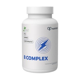 NutriADN B Complex | Complejo B Metilado con Coenzima Q10, Magnesio, Colina y Zinc | Apoyo Energético, Mental y Cognitivo | 60 Cápsulas