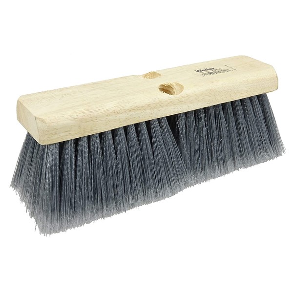 Weiler 70312 10" Bus Brush, Flagged Silver Grey Polystyrene Fill (Pack of 12)
