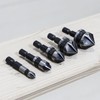 ChgImposs 5PCS Countersink Drill Bit Set, 1/4 Inch Hex Shank