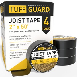 Tuffguard Joist Tape for Decking (4-Pack (2" x 50 Feet))