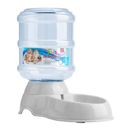 Fancy Pets Hagen Bebedero Automático Grande 3.8 L (1GAL) para Perros | Sistema por Gravedad | Base Antiderrapante | Agua Fresca y Limpia