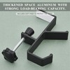 4PCS Fireplace Hanger for Garland for Mantle, 2 in 1