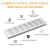 Heyiarbeit - Rejilla de ventilación cuadrada de aleación de aluminio