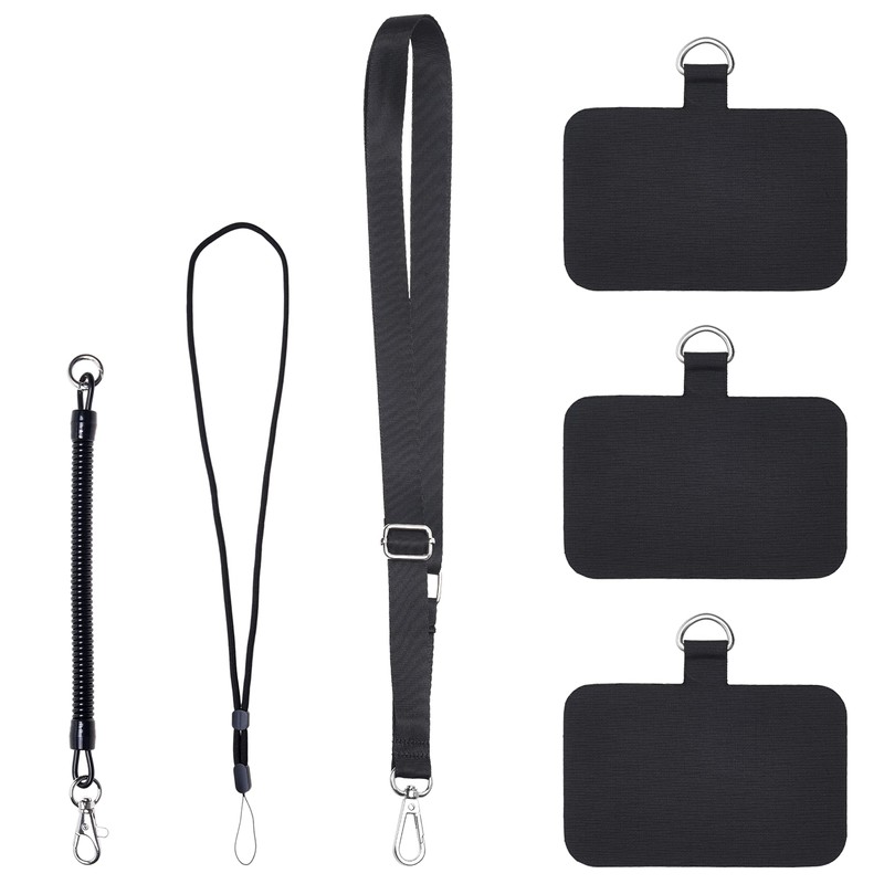 Eco-Fused Phone Straps - 3X Adjustable Neck, Wrist Strap and