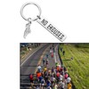 CHOORO Runner Gift Cross Country Team Gift Marathon Runner Keychain