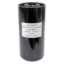 Motor Starting Capacitor 540-648 MFD UF 220V