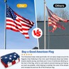Heavy Duty American Flag 3x5ft USA Flag for outside with
