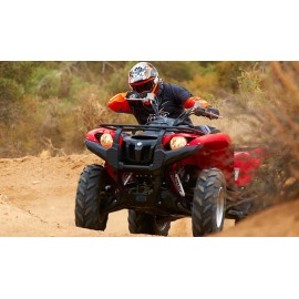 Extreme Shop Red Shock Covers for Yamaha Grizzly 300 350 400 450 550 600 660 700 Limited Ed