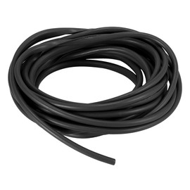 X AUTOHAUX 16ft 5 Meter Rubber Protective Strip Sticker Car Door Scratch Protector Strip Edge Guard Trim Black