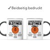 Oldtimer Tasse 85. Geburtstag Mann personalisiert mit Namen Geschenkidee Geschenk
