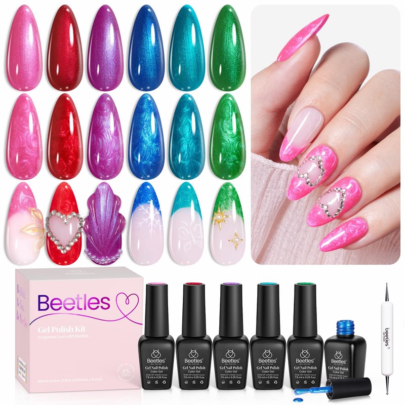 beetles Gel Polish Beetles Pearl Gel Nail Polish Set, Summer