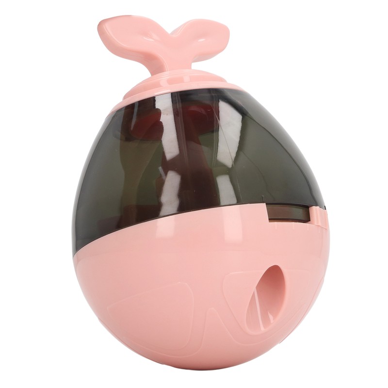 Dog Treat Dispensing Ball Increases IQ Interactive Boredom Relief Reduce