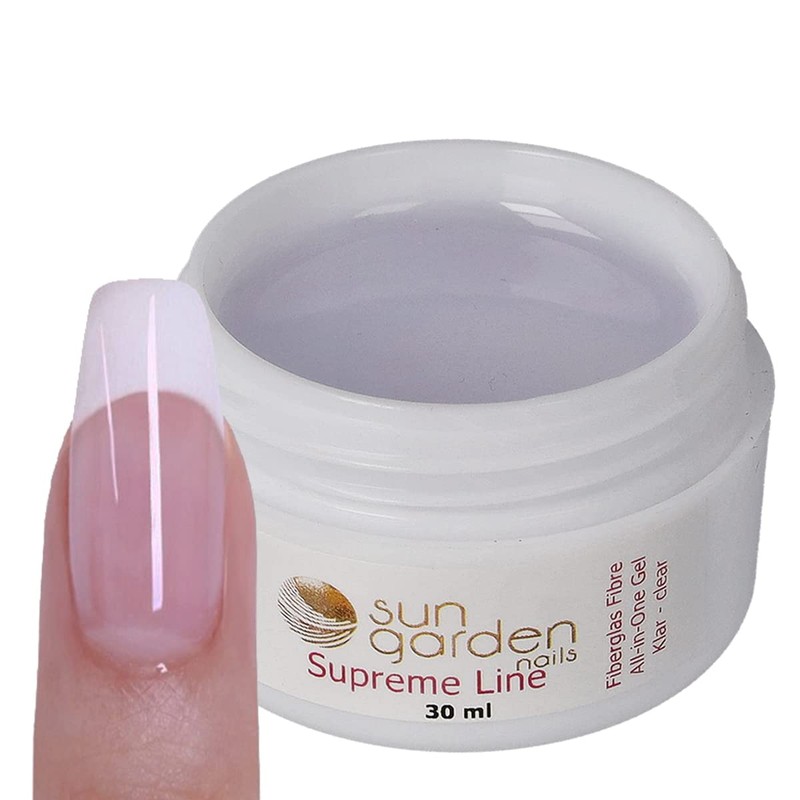 UV ALL IN ONE Fiberglas Gel KLAR 30 ml Supreme