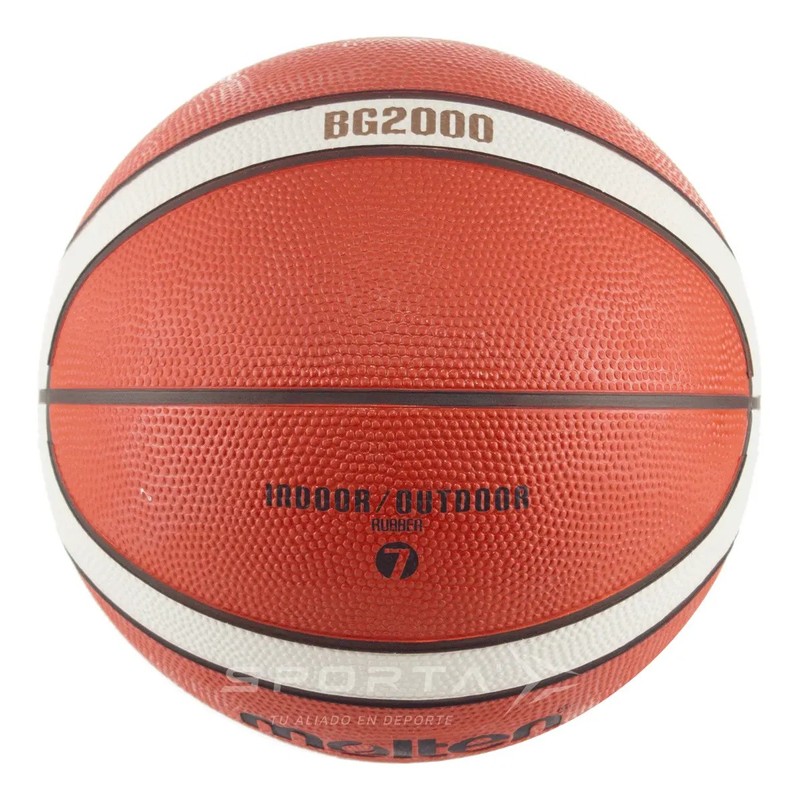 Balón Basquetbol Molten B7g2000 Hule Naranja Moldeado No. 7