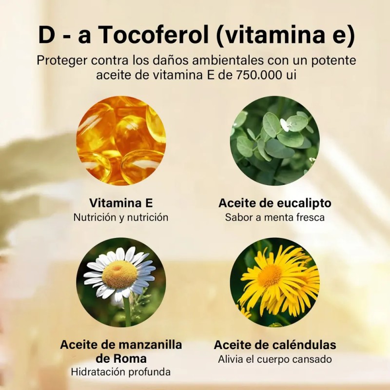 Vitamina E Cara-aceite Que Aclara Manchas+crema Piel Firme